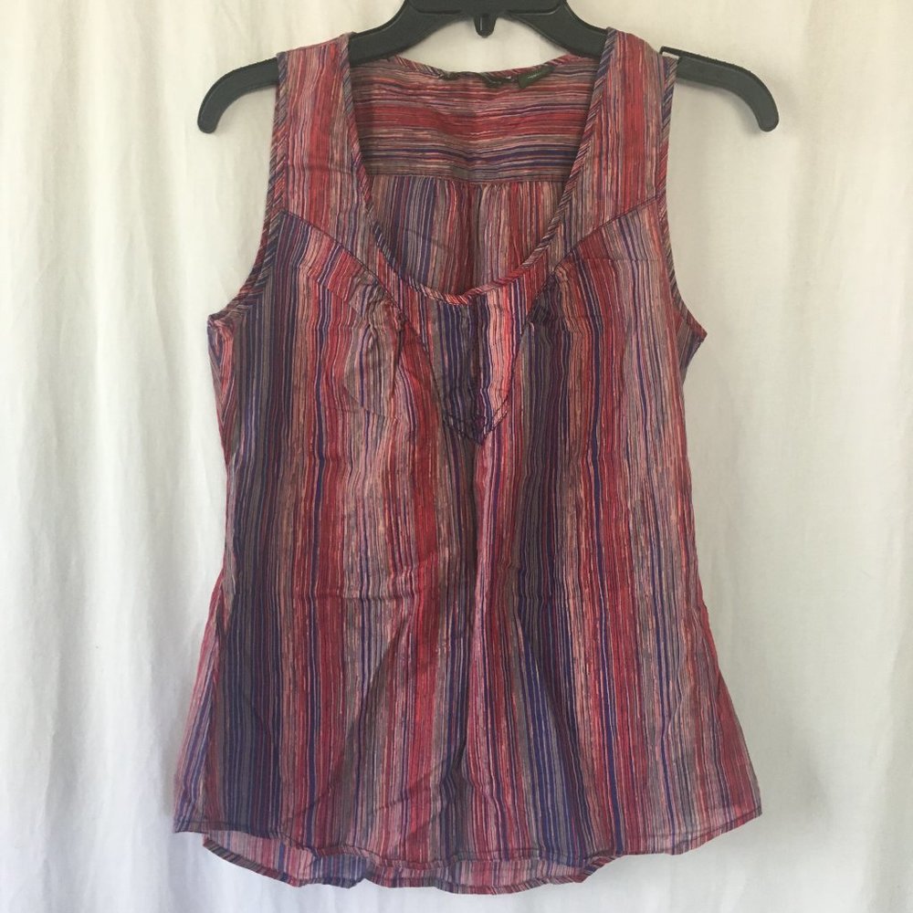 Eddie Bauer Striped Tank Top Sz XS
